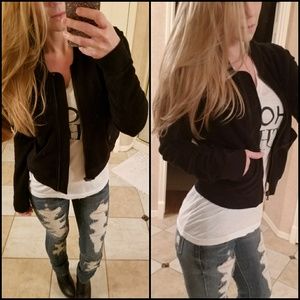 SOLD* Black James Perse Jacket